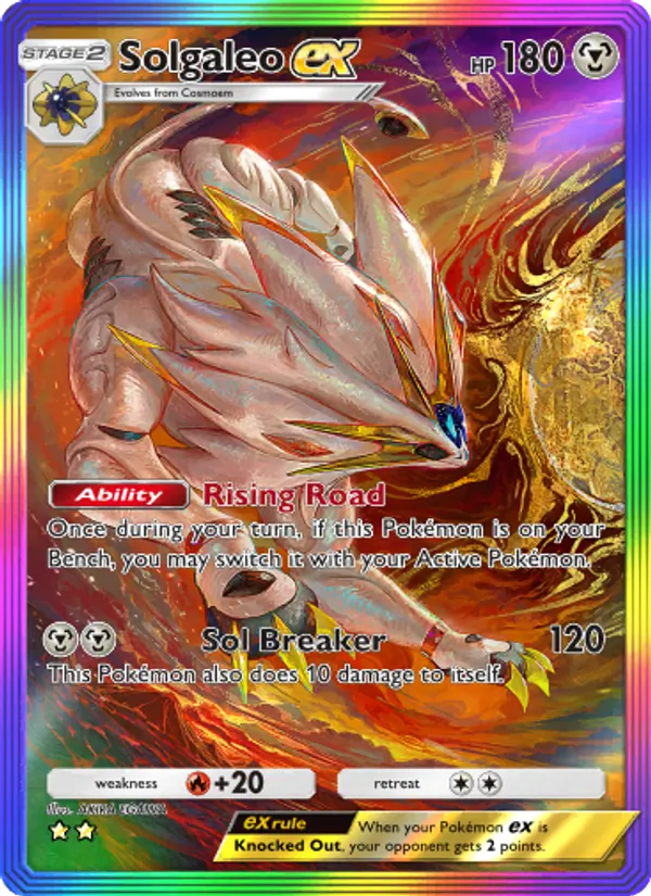 Solgaleo ex #207/155