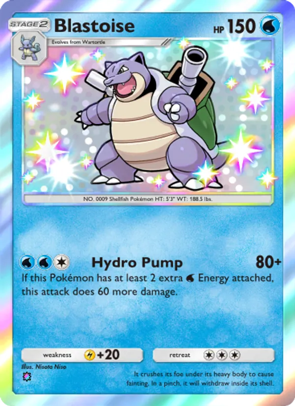 Blastoise #217/155