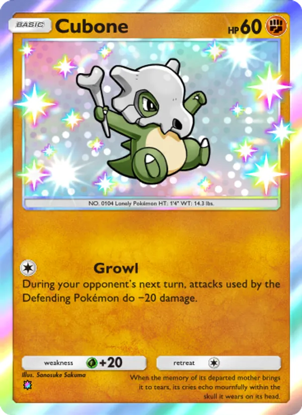Cubone #226/155