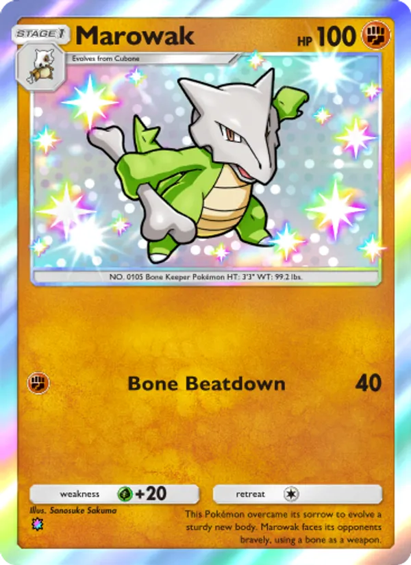 Marowak #227/155