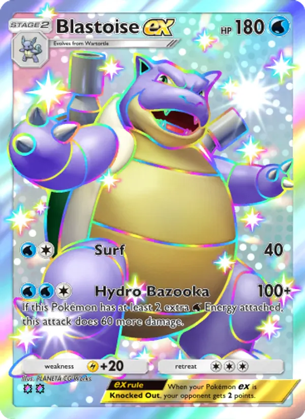 Blastoise ex #232/155