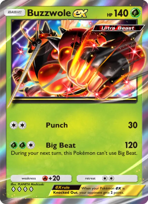 Buzzwole ex #006/69