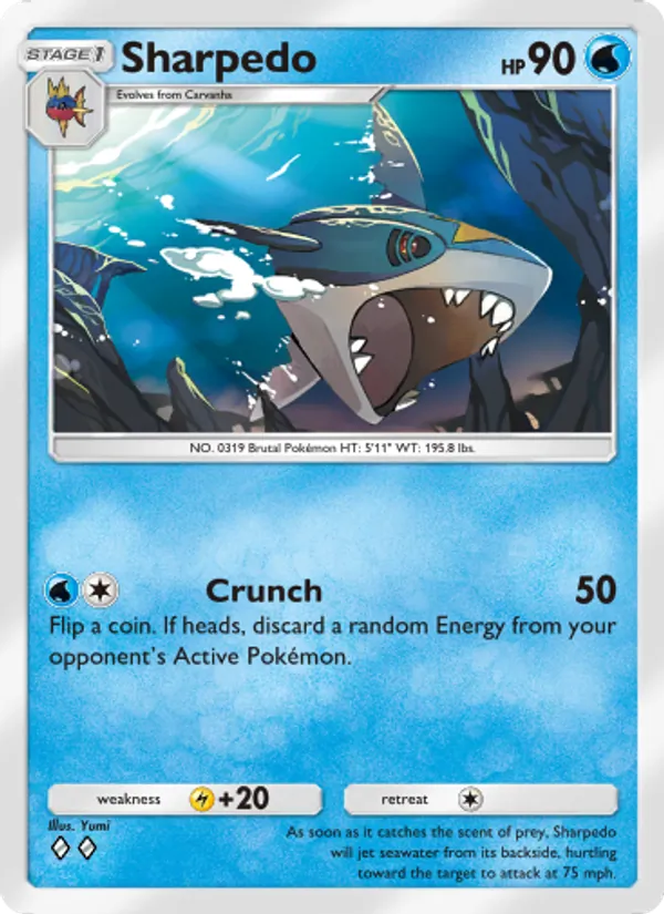 Sharpedo #012/69