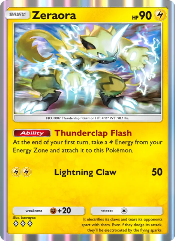 Zeraora #021/69