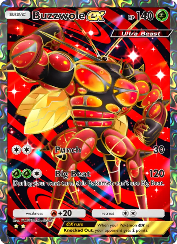 Buzzwole ex #076/69