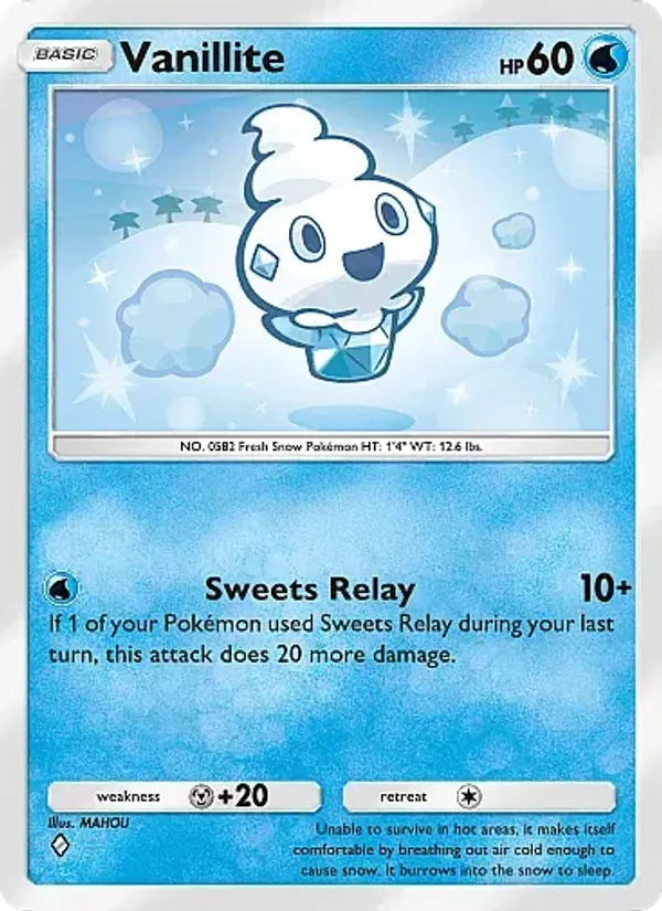 Vanillite #018/69