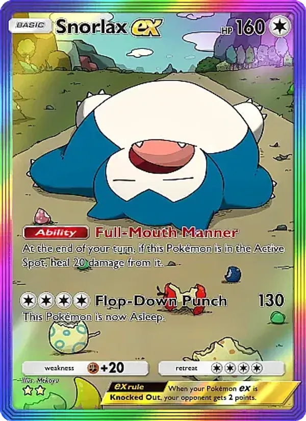Snorlax ex #091/69