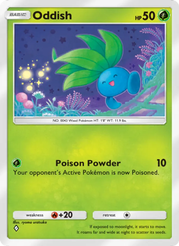 Oddish #001/161