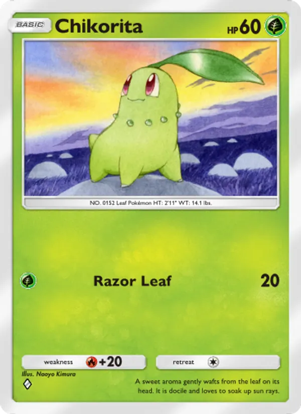 Chikorita #008/161