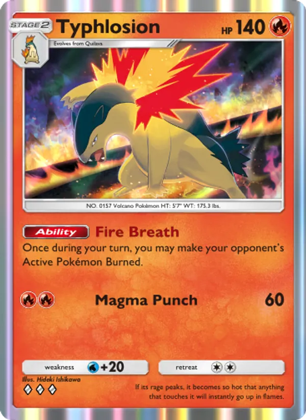Typhlosion #029/161