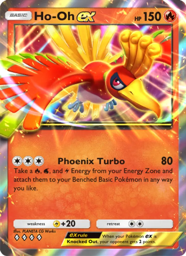 Ho-Oh ex #034/161