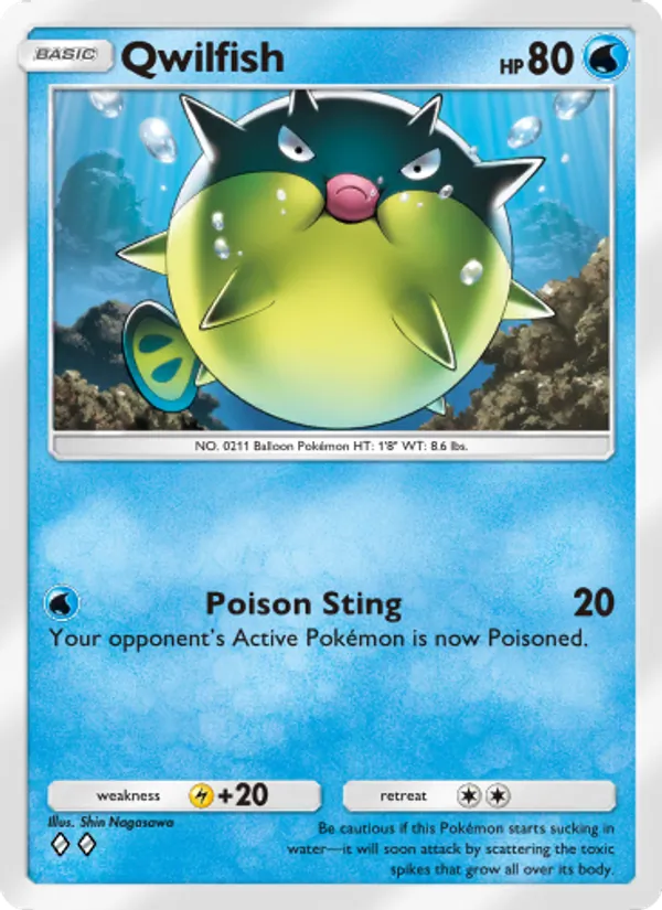 Qwilfish #053/161