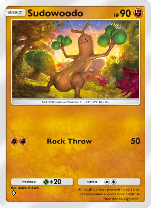 Sudowoodo #093/161