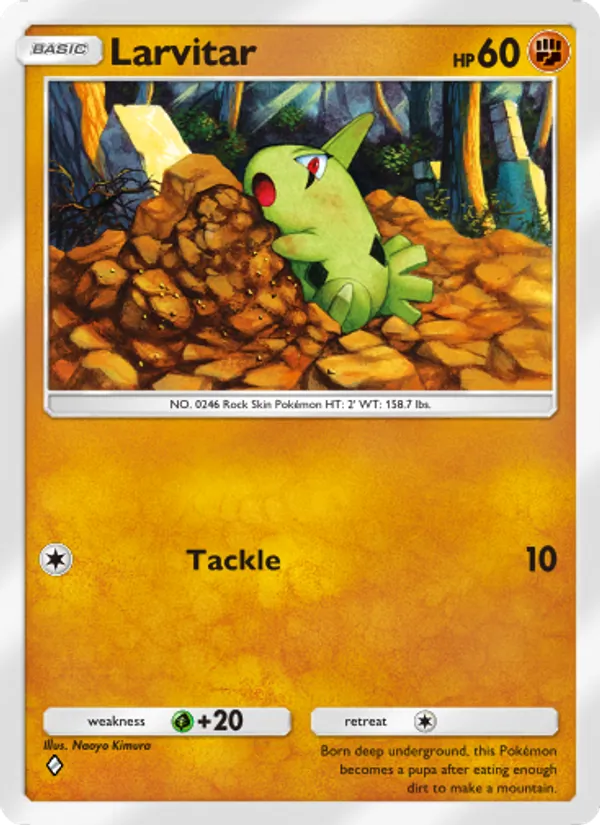 Larvitar #103/161