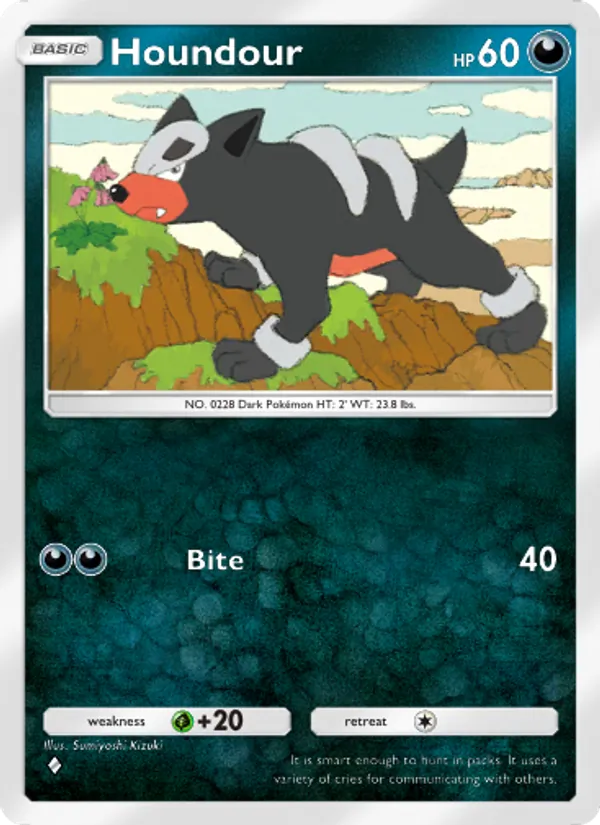 Houndour #117/161