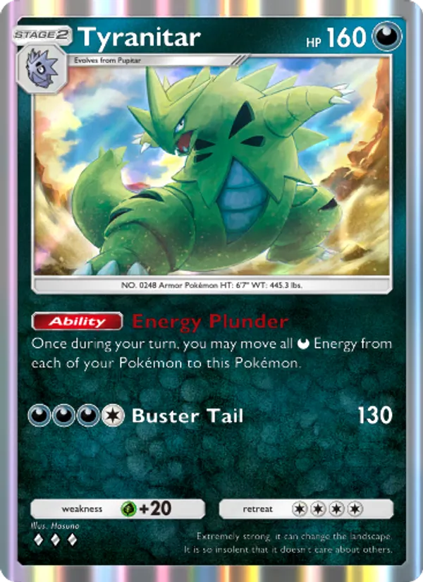Tyranitar #119/161