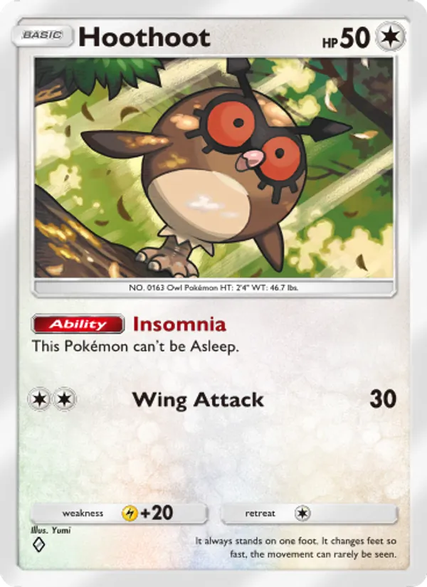 Hoothoot #140/161