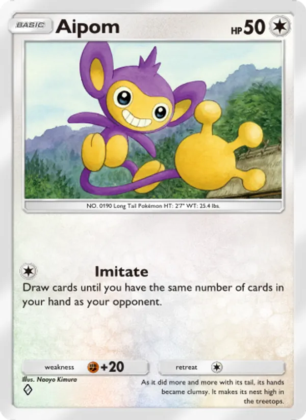 Aipom #142/161