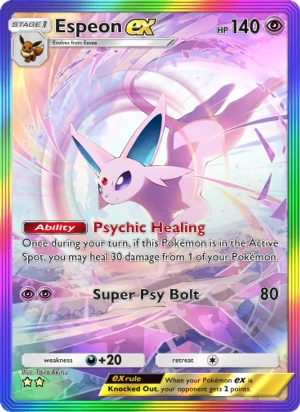 Espeon ex #205/161
