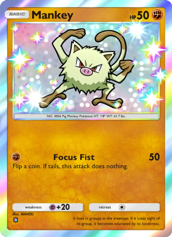 Mankey #221/161