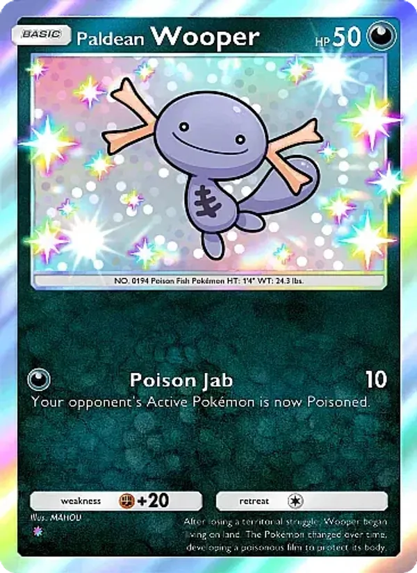 Paldean Wooper #100/71