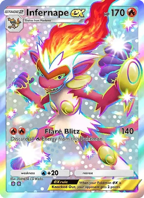 Infernape ex #101/71
