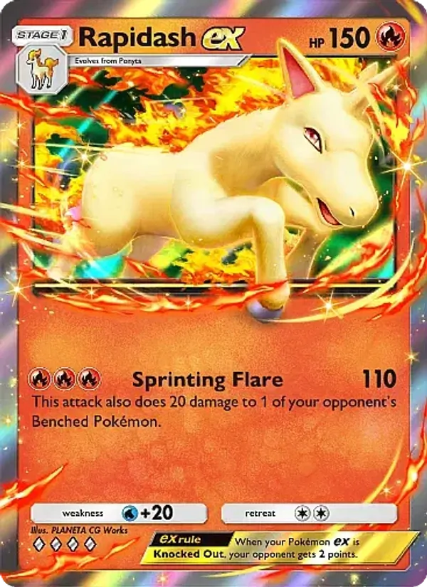 Rapidash ex #031/226