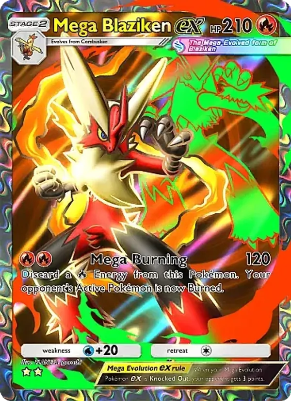 Mega Blaziken ex #254/226