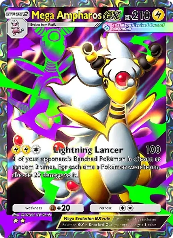 Mega Ampharos ex #258/226