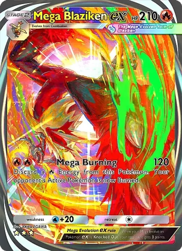 Mega Blaziken ex #284/226