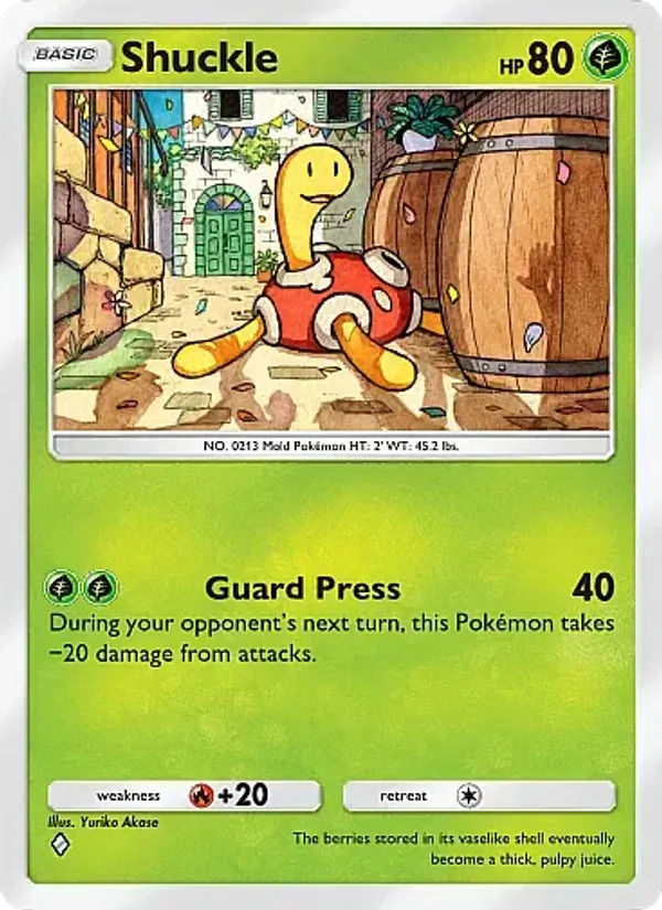 Shuckle #003/155