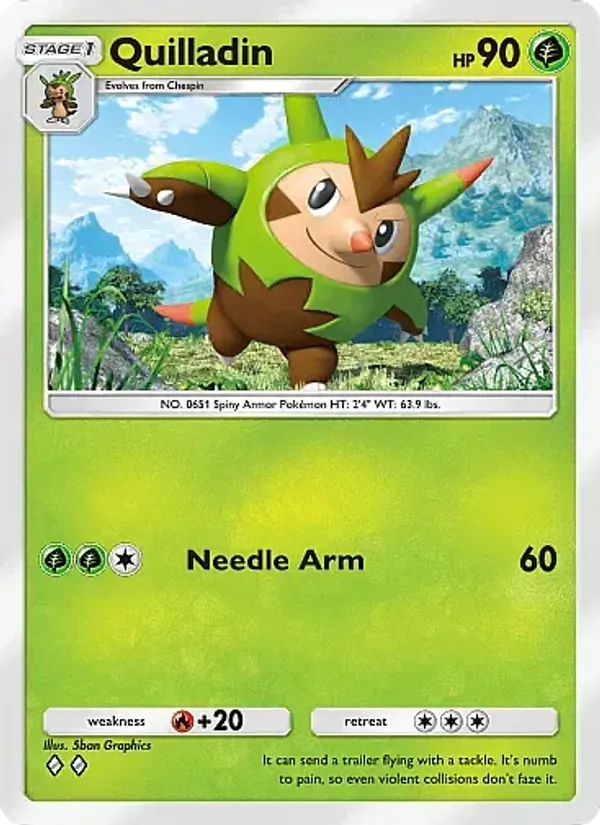 Quilladin #009/155