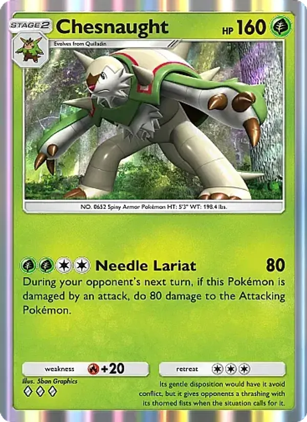 Chesnaught #010/155