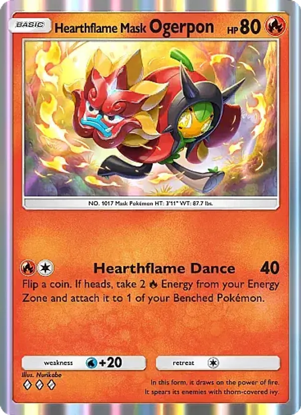 Hearthflame Mask Ogerpon #027/155