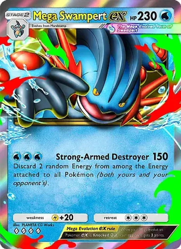 Mega Swampert ex #036/155
