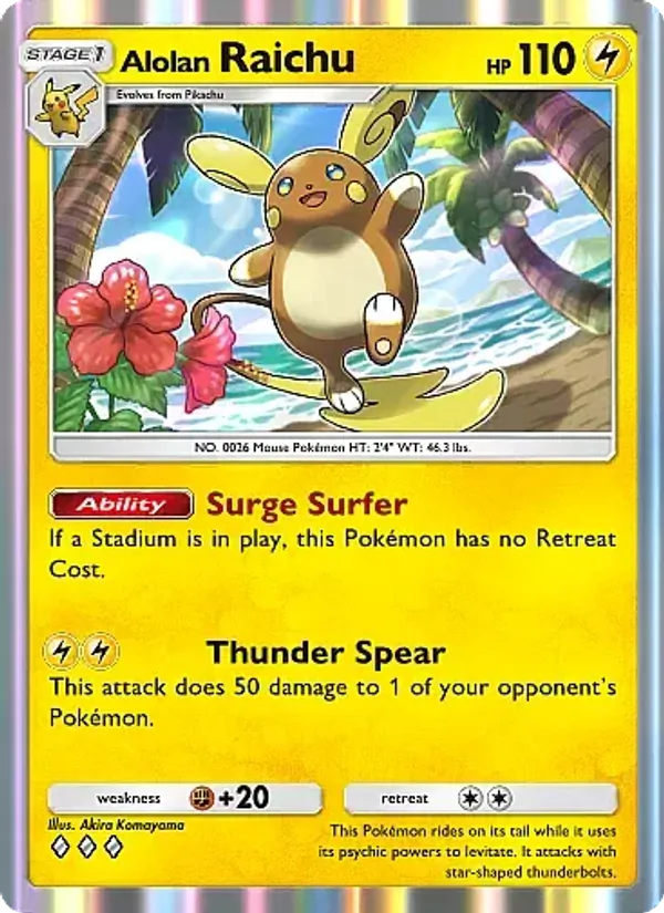 Alolan Raichu #050/155