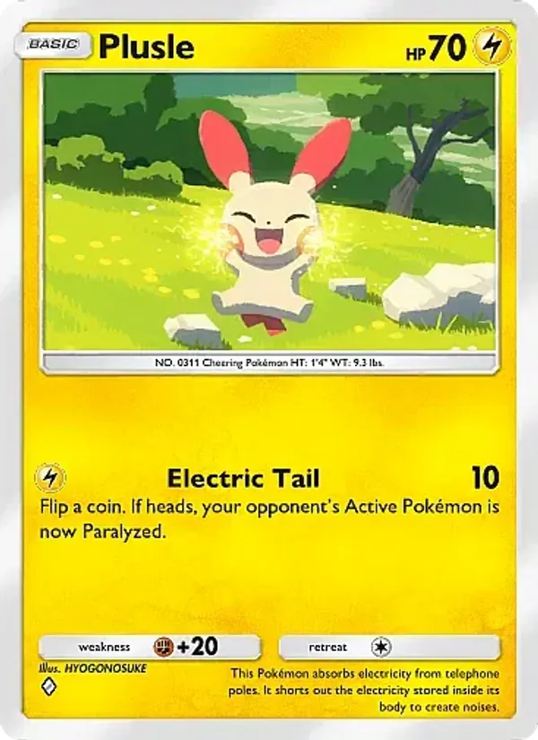 Plusle #052/155