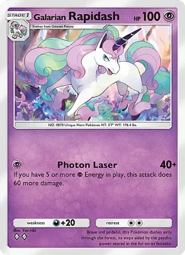 Galarian Rapidash #059/155