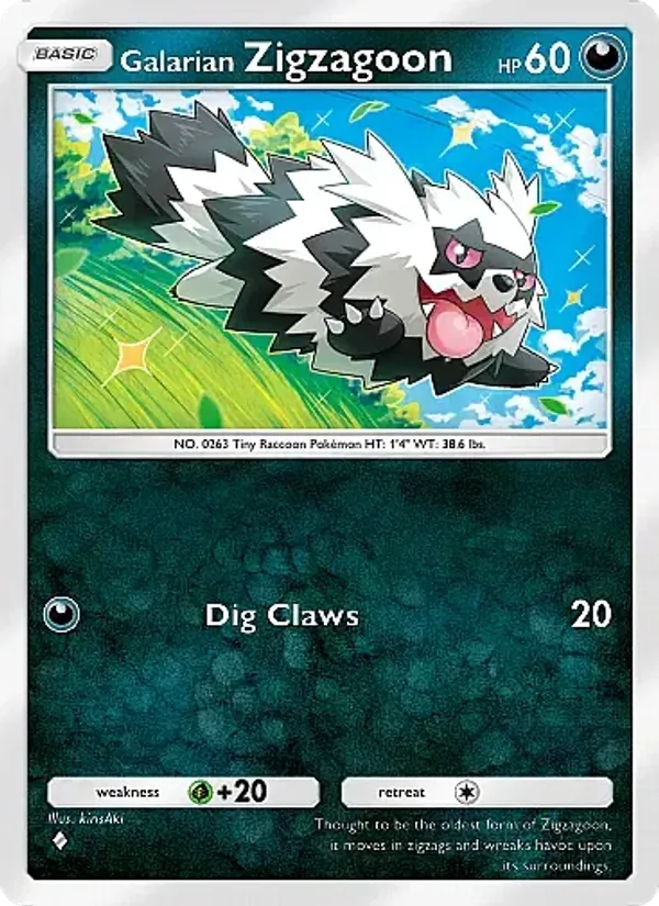 Galarian Zigzagoon #098/155