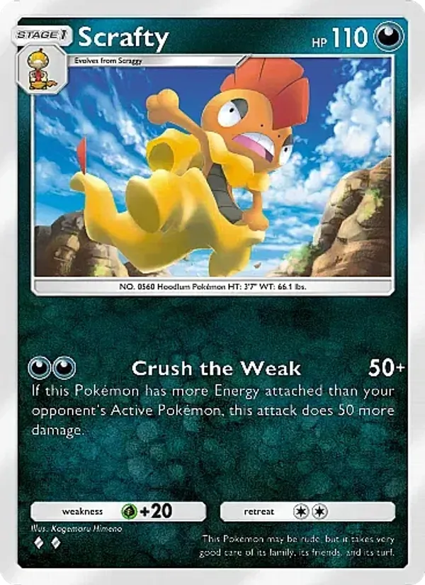 Scrafty #107/155