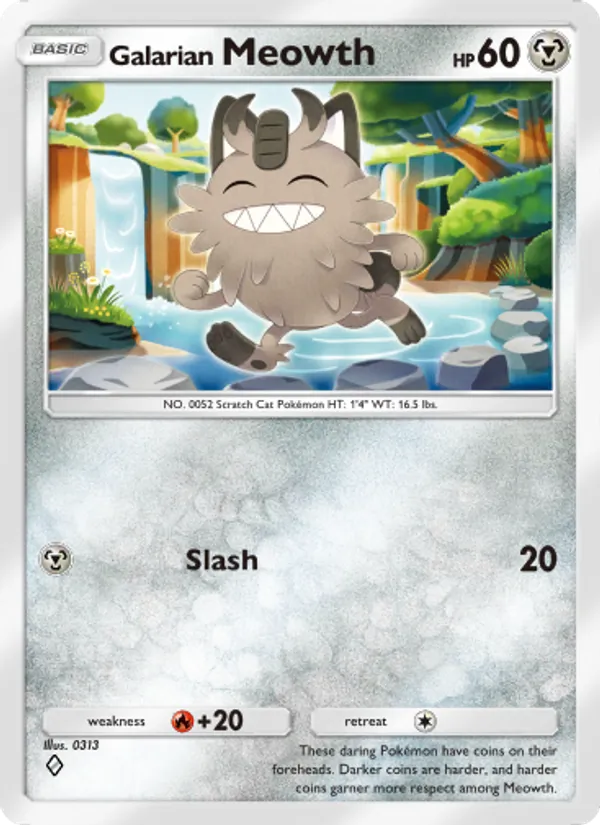 Galarian Meowth #110/155