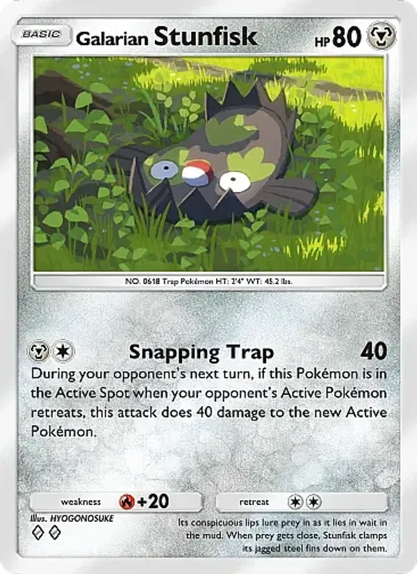 Galarian Stunfisk #117/155