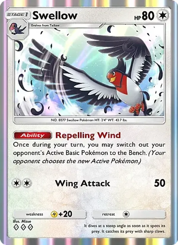 Swellow #133/155