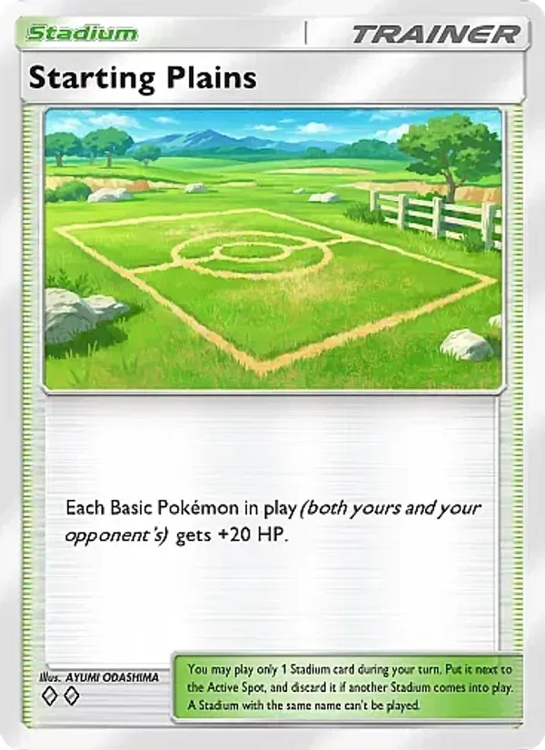 Starting Plains #154/155