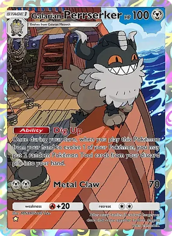 Galarian Perrserker #177/155