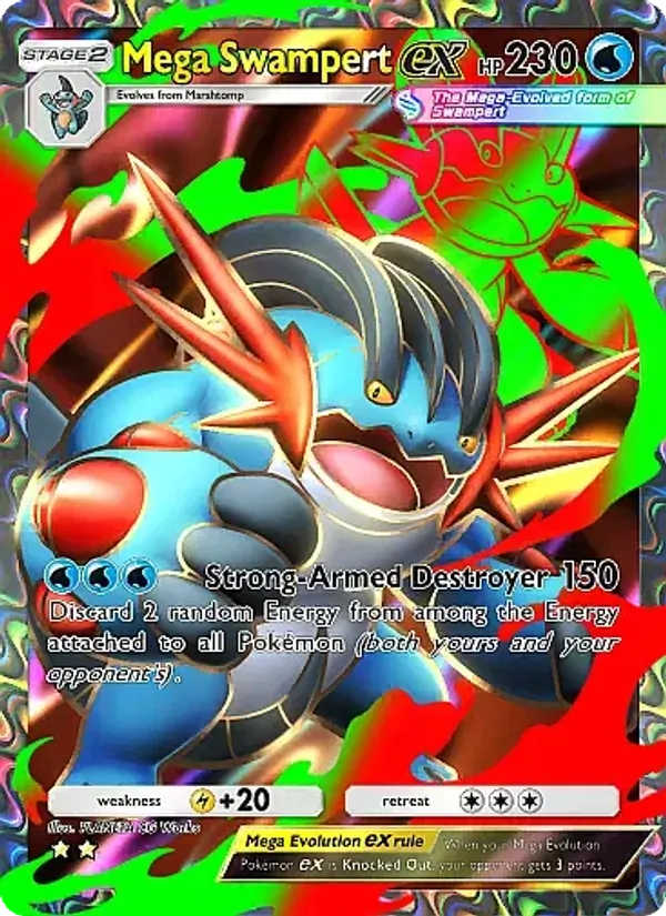 Mega Swampert ex #183/155