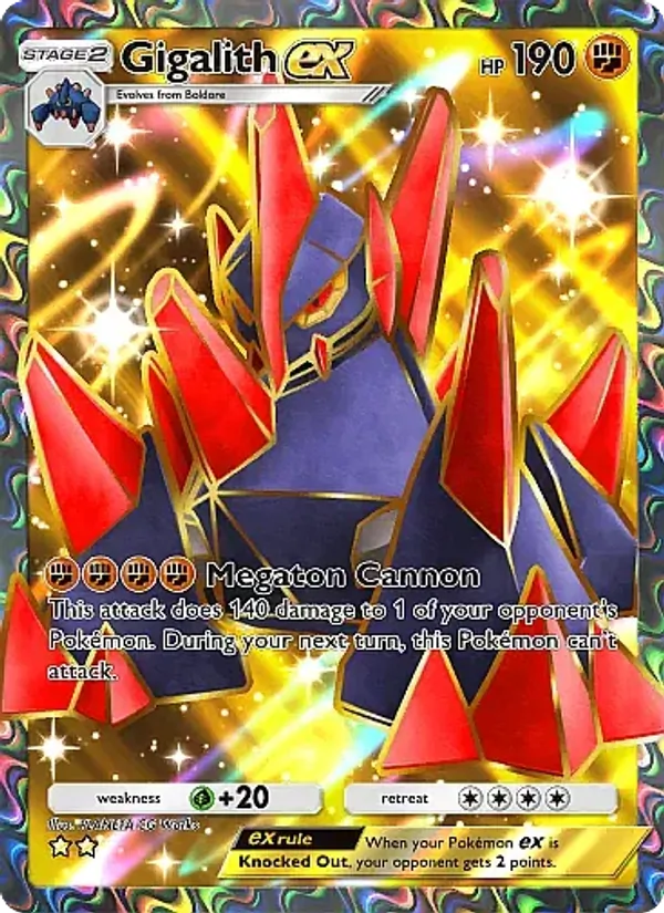 Gigalith ex #187/155
