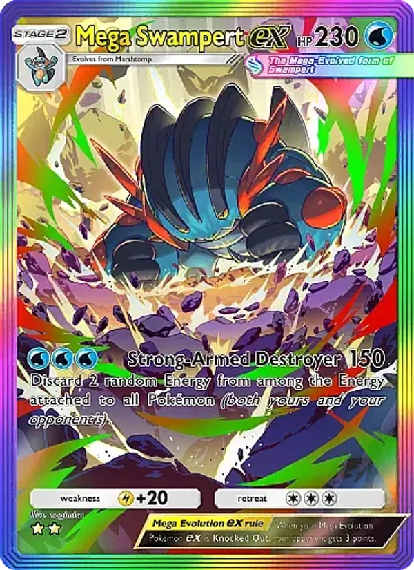 Mega Swampert ex #197/155