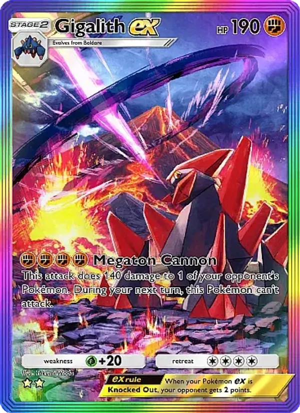 Gigalith ex #200/155