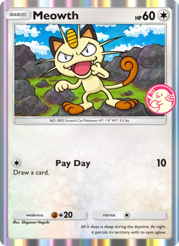 Meowth #012